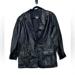 Via Accenti Bo Lined Leather Jacket